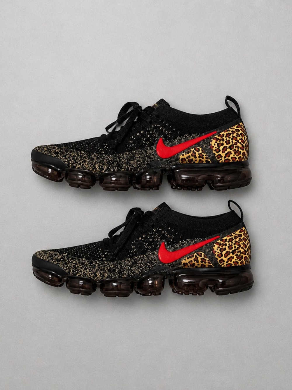 Nike COPY Leopard Accent VaporMax Sneakers size 8